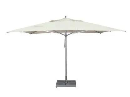 Hurricane 6.5x10 Foot Rectangle Aluminum Center Pole Outdoor Umbrella