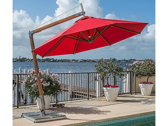 Sirocco 10 Foot Round Sidewind Cantilever Umbrella