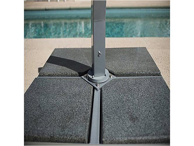 264lb Base System for Sirocco Side Wind Umbrella