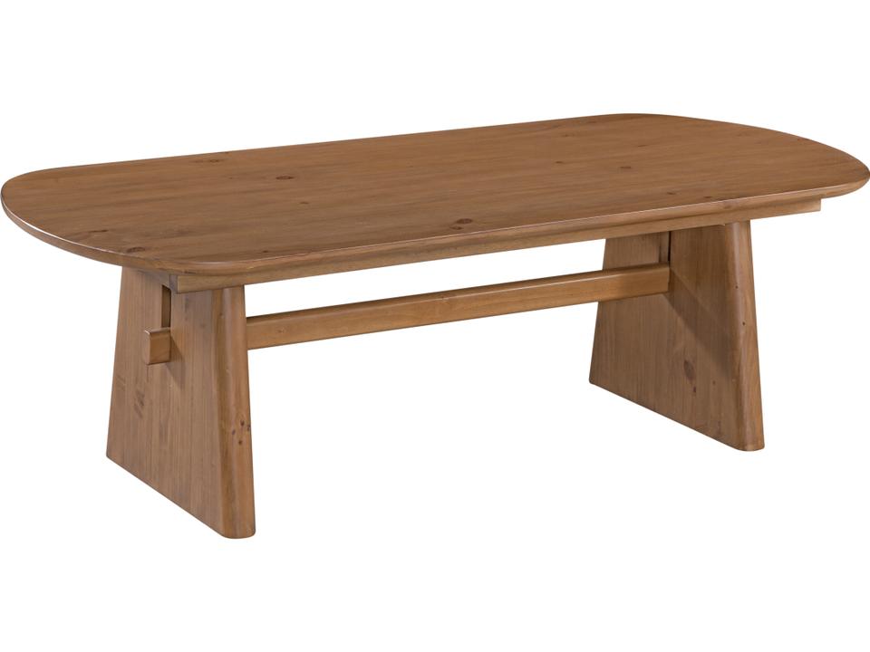 Knox Rectangle Coffee Table in Natural Pine