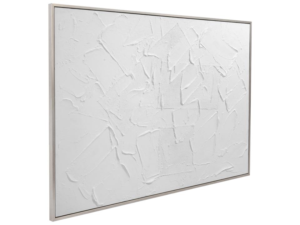 Paradisio Framed Canvas Art with Silver Frame
