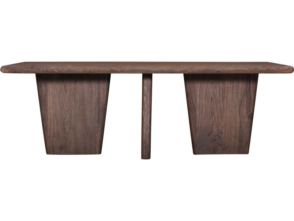 Lasso Rectangular Coffee Table in Antique Natural Mango Wood
