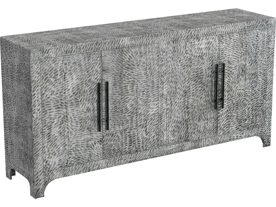 Clancy Server in Sandblasted Rustic Grey