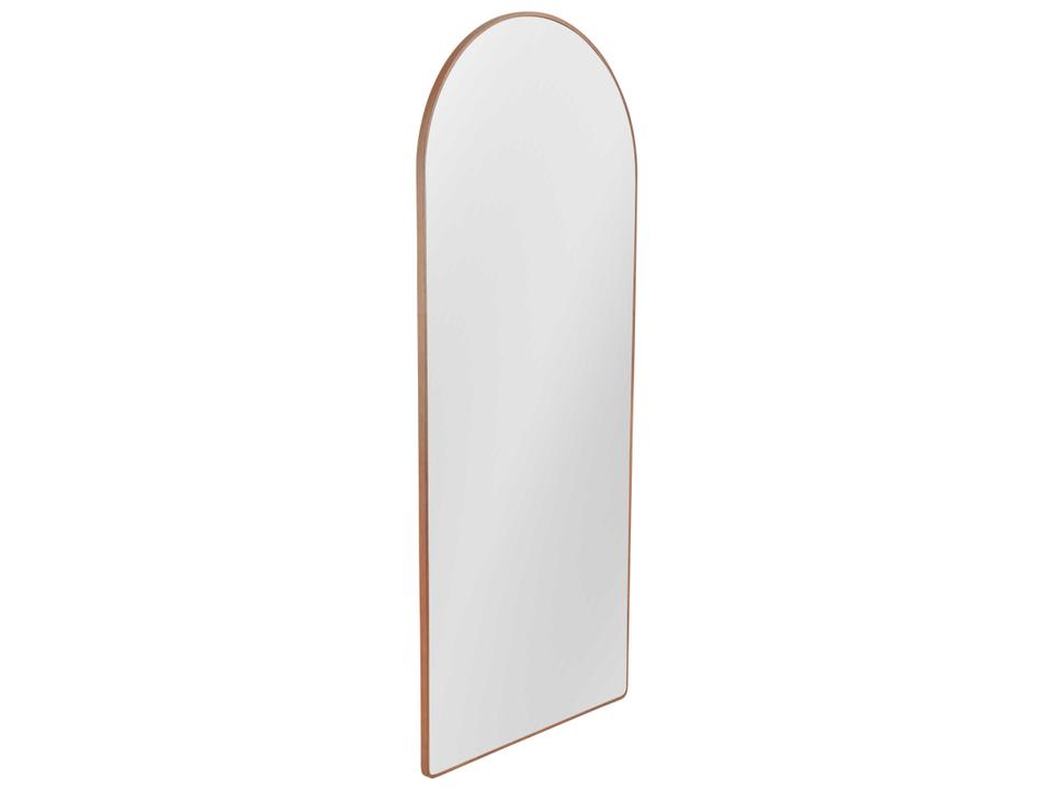 Holly Arched Floor Mirror in Brown