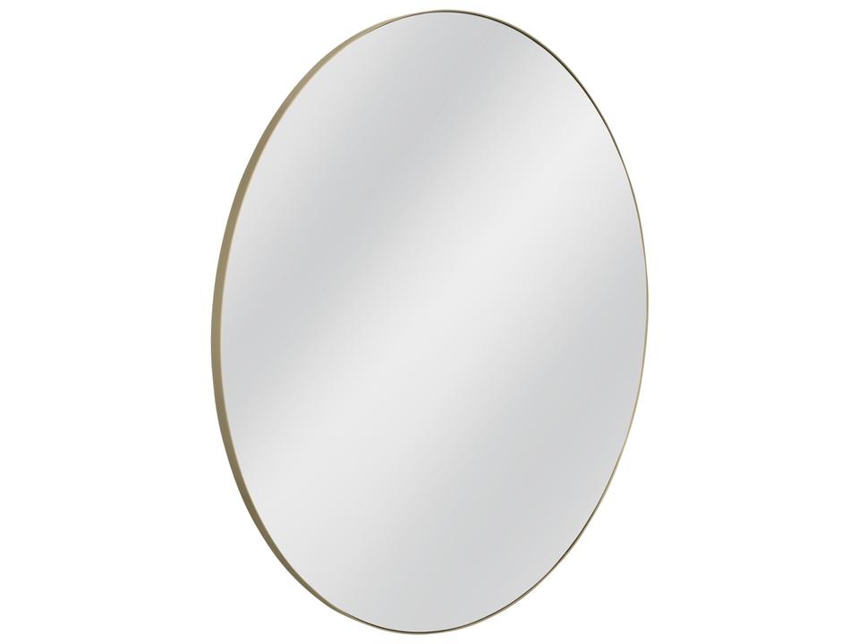 Tucker 72-Inch Round Wall Mirror in Antique Gold