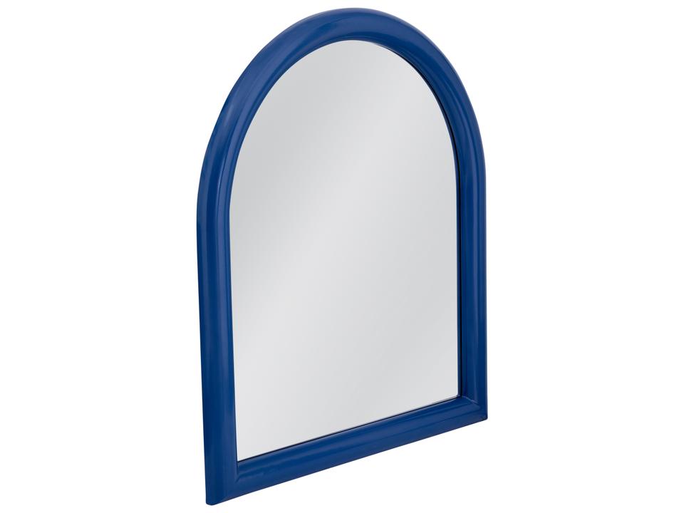Vega Arched Wall Mirror in Matte Blue