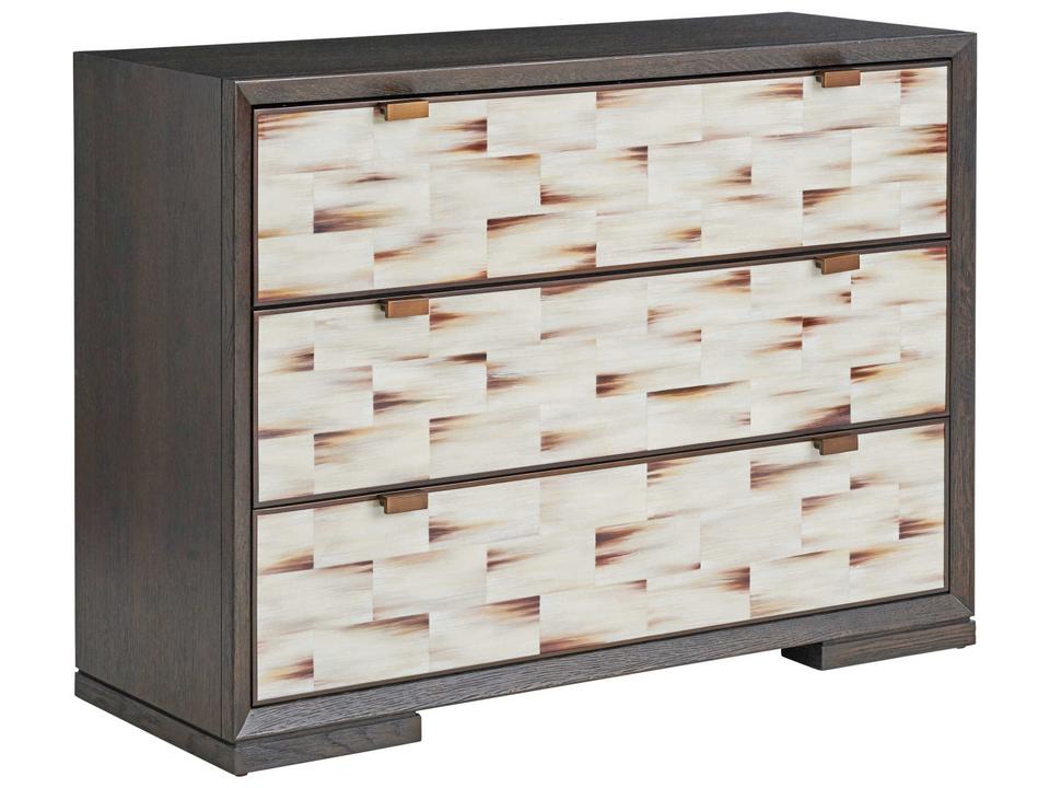 Park City Juniper 3-Drawer Hall Chest in Dark Mocha