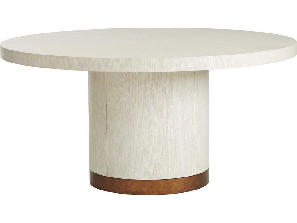 Carmel Selfridge 60-Inch Round Dining Table in Monterey Finish