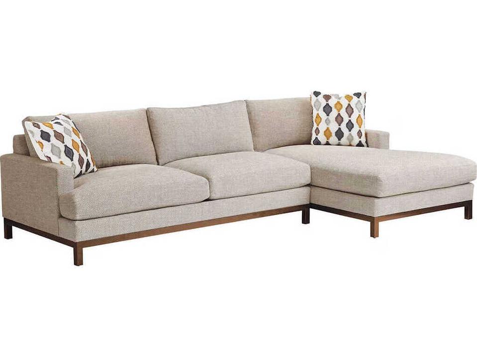 Horizon 2-Piece Modular Leather Sectional