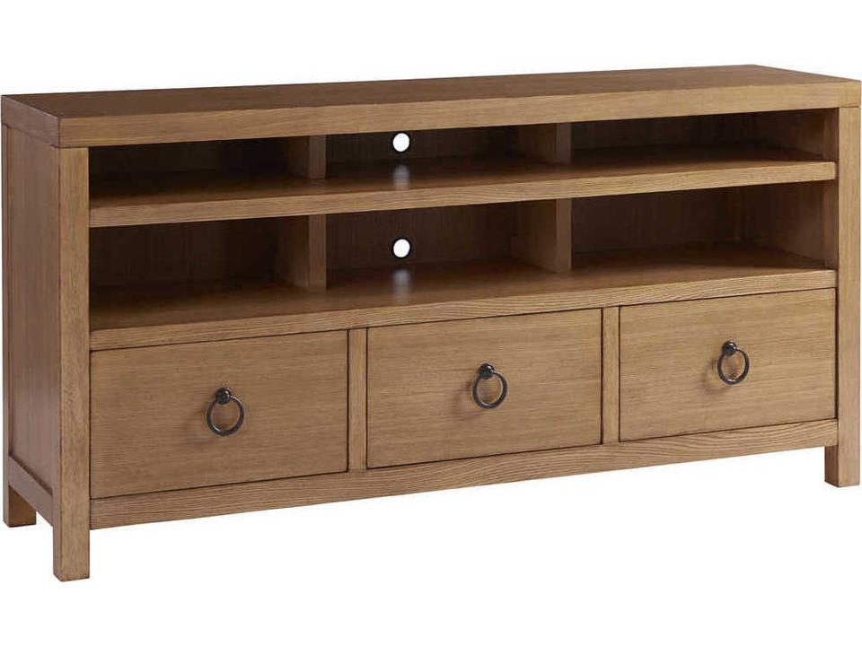 Newport Promontory Media Console in Sandstone Finish