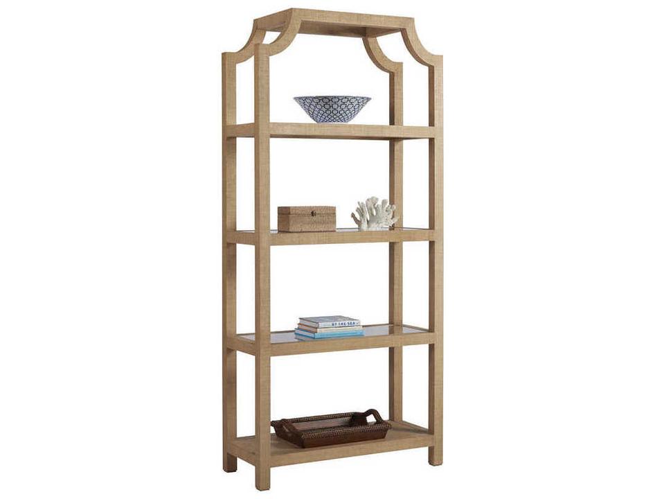 Newport Beachcomber Raffia Etagere