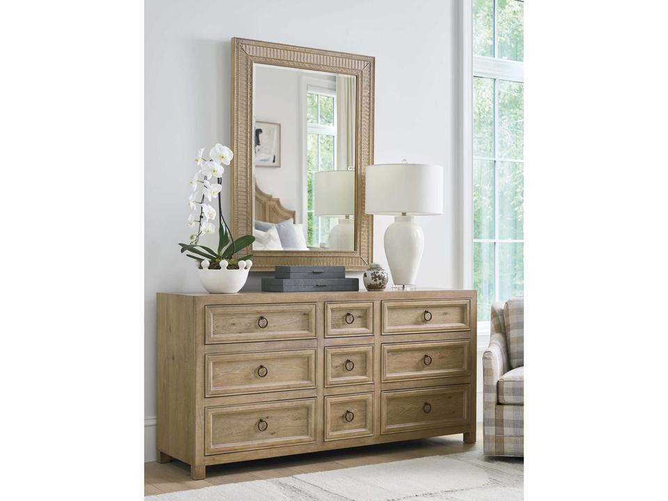 Montecito Hillcrest Brown Double Dresser