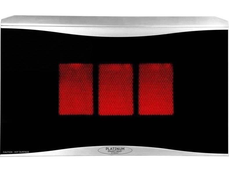 Platinum Smart-Heat Gas 300 Patio Heater in Black