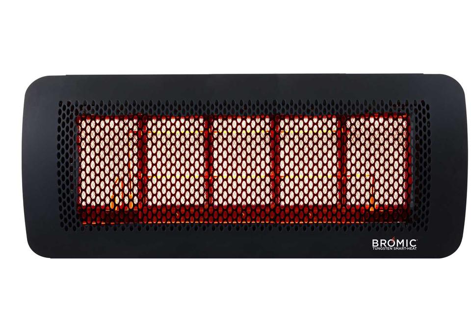 Stainless Steel Tungsten Smart-Heat Gas 5 Burner Radiant Heater