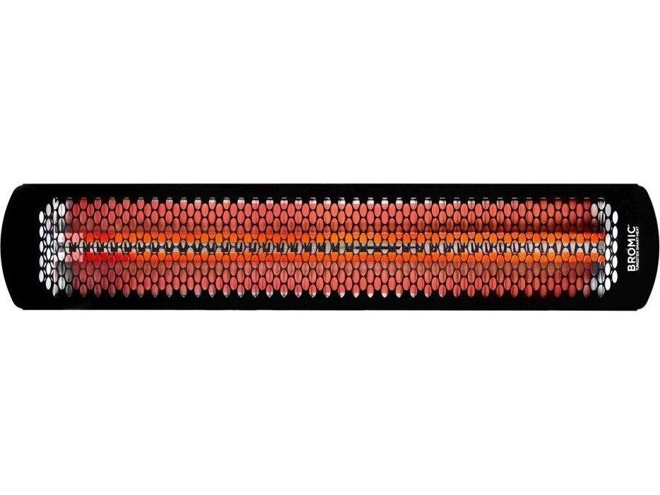 Tungsten Smart-Heat 3000W 208V Electric Patio Heater in Black