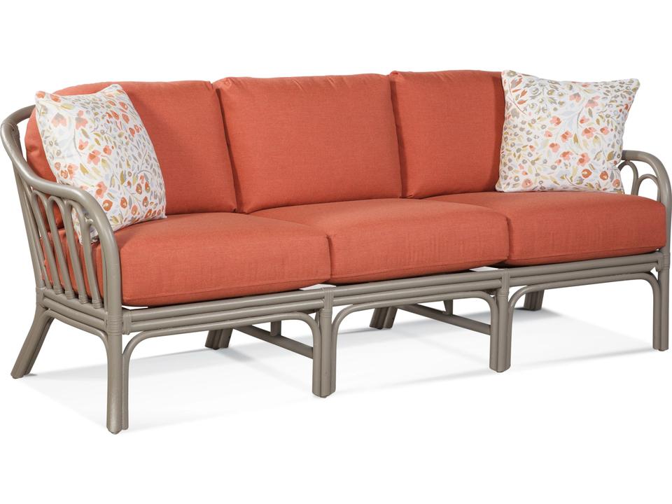 Flora Wicker Cushion Sofa