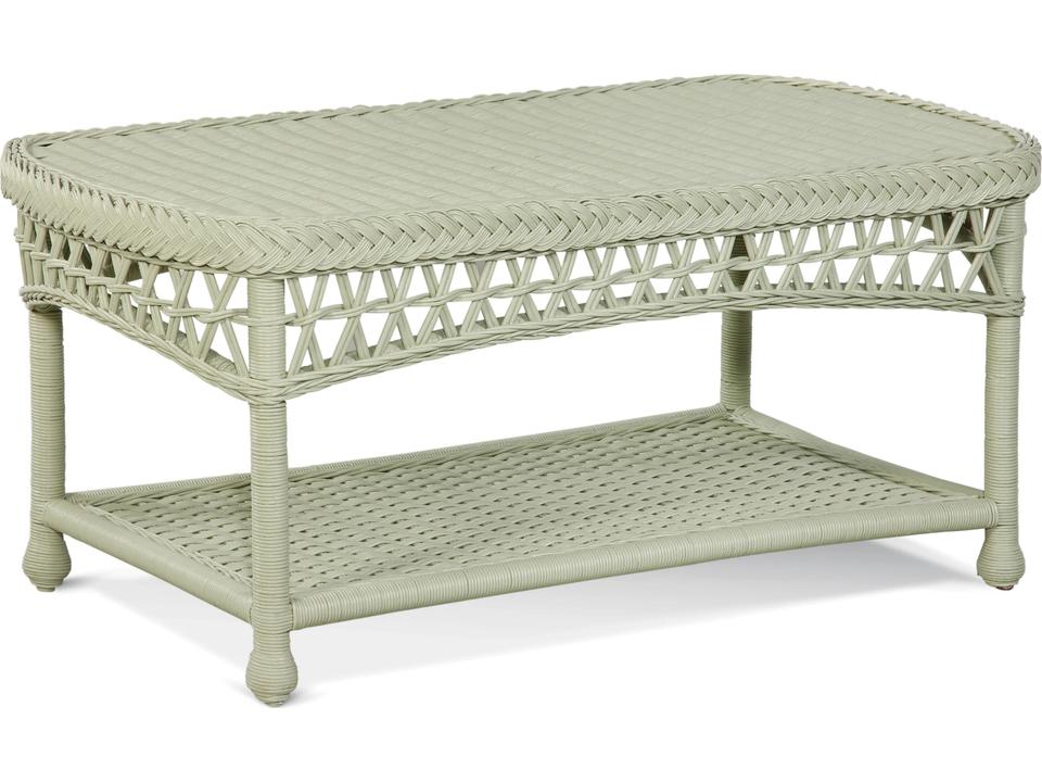 Vera Wicker Rectangular Coffee Table