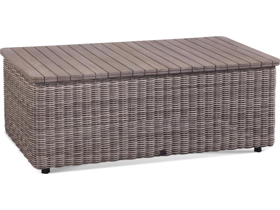 Paradise Bay Rectangular Coffee Table with Teak Top