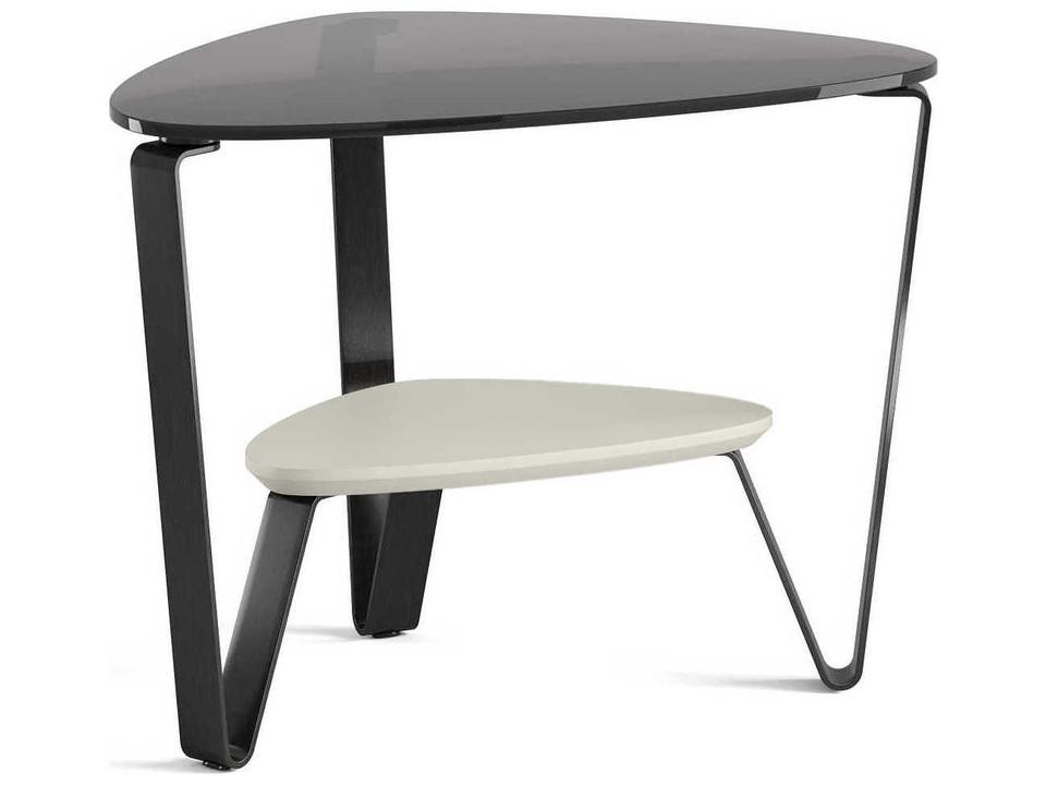 End Table Dino Glass Top Stone