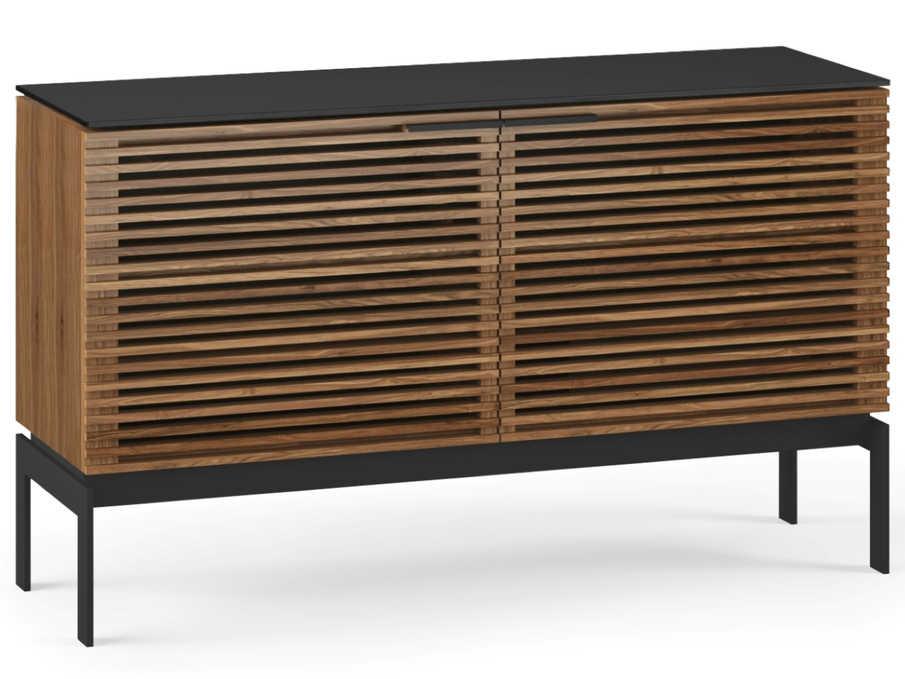 Corridor SV 7128 Media Cabinet in Natural Walnut