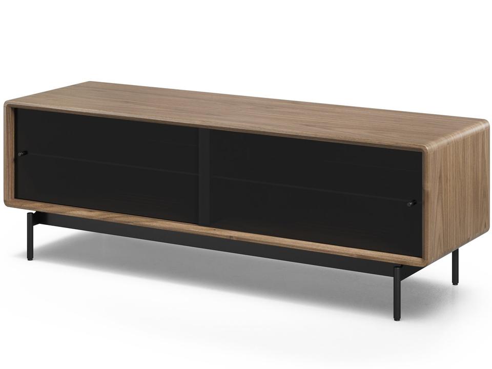 LINQ Media+Storage 7583 Low Console in Natural Walnut