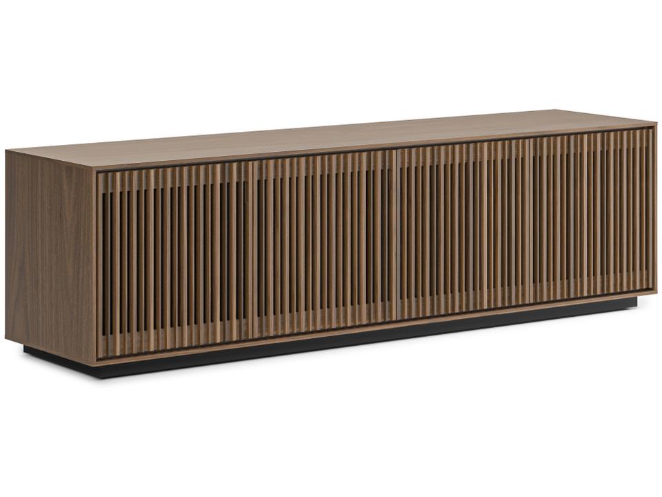 Profile 4-Door Media Storage Console in Natural Walnut