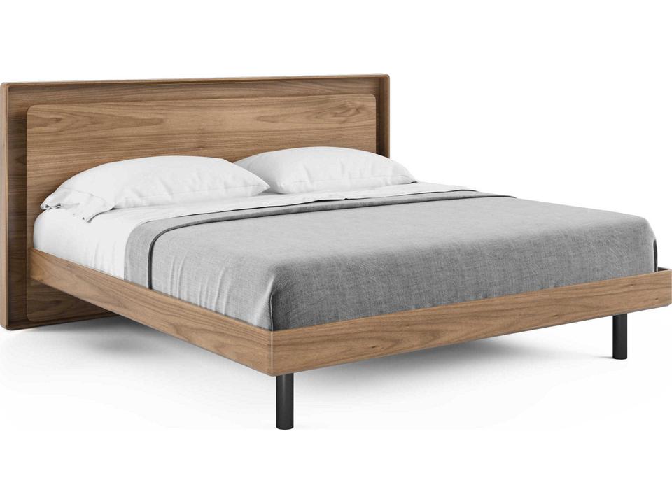 LINQ Up-LINQ King Platform Bed with Dimmable Accent Lighting and Charging Stations