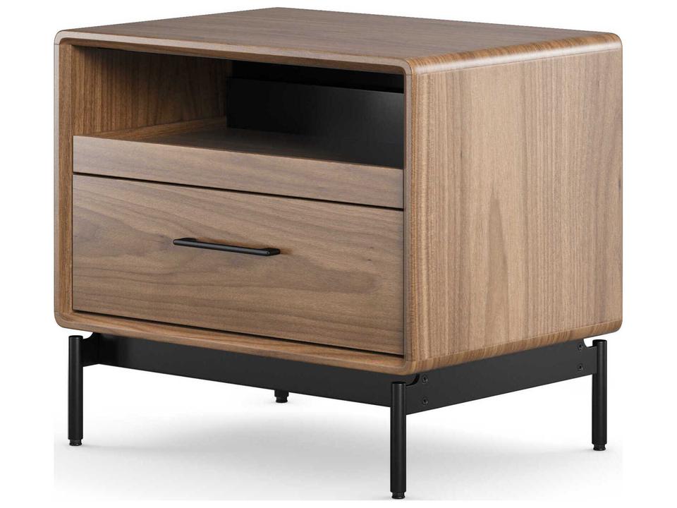Linq Nightstand 28-Inch with Sliding Top and Power Station