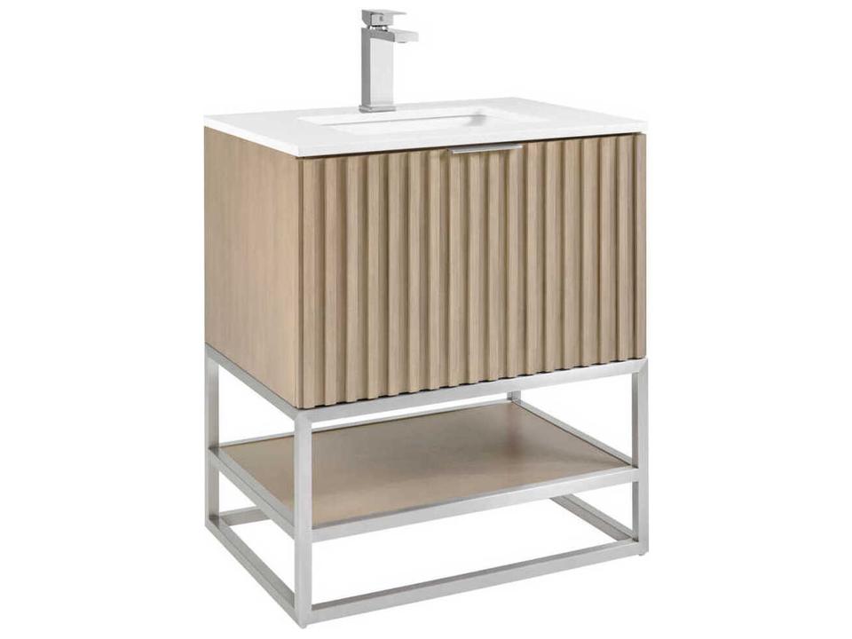 Terra 30-Inch Freestanding Bathroom Vanity