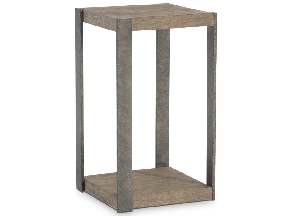 Tribeca Square Wood Aurum End Table