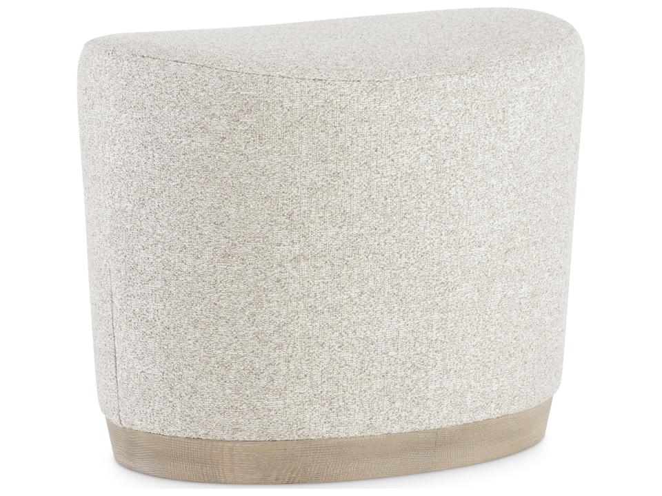 Loggia Beige Upholstered Accent Bench