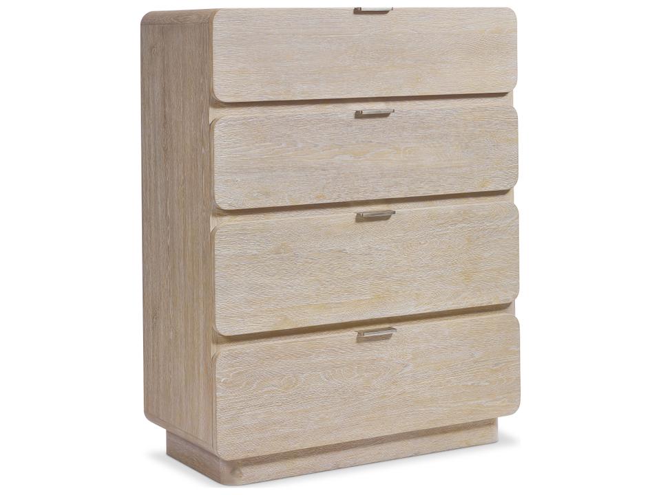 Antibes Tall Drawer Chest in Rustic Roz Finish