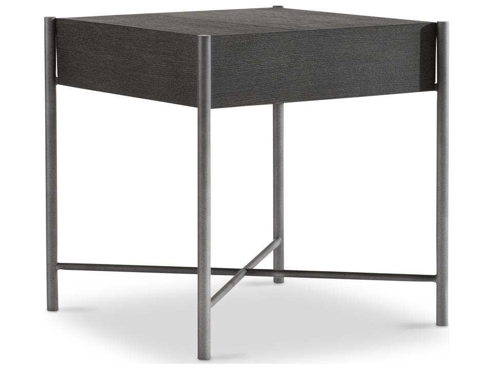 Outline Rectangular Wood End Table