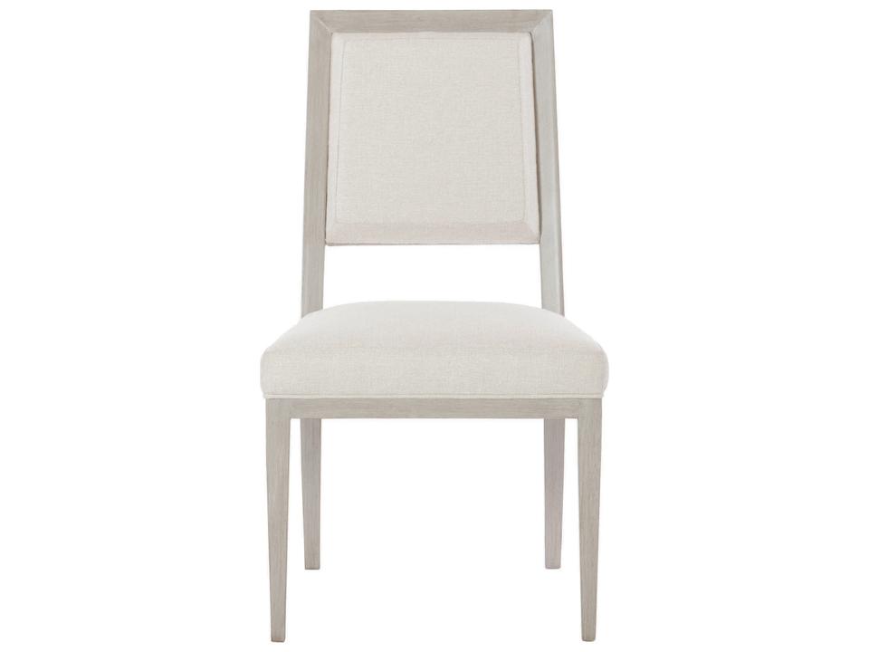 Axiom Linear Gray Upholstered Dining Side Chair