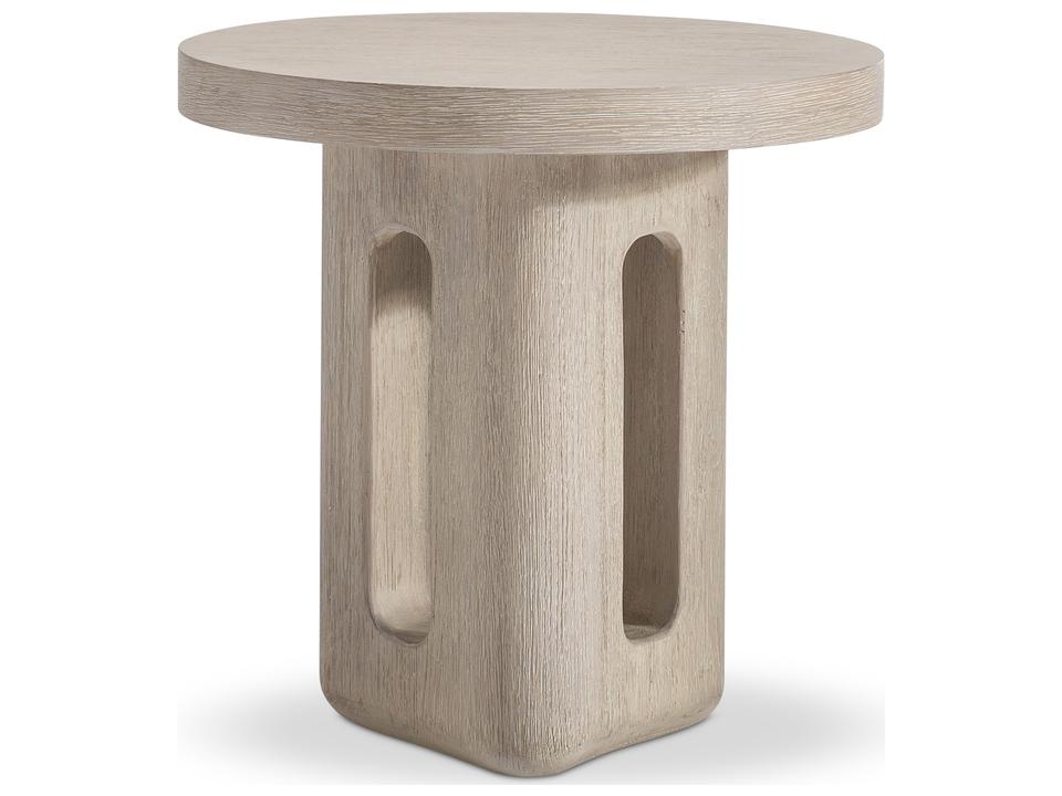 Lucerne Round Wood End Table