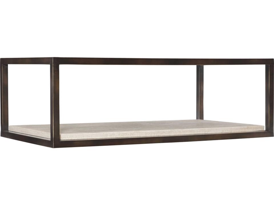 Kinsley Rectangular Glass Bronze Cocktail Table