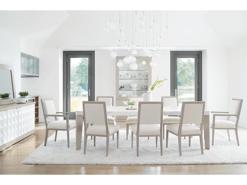 Axiom Poplar Wood Dining Room Set