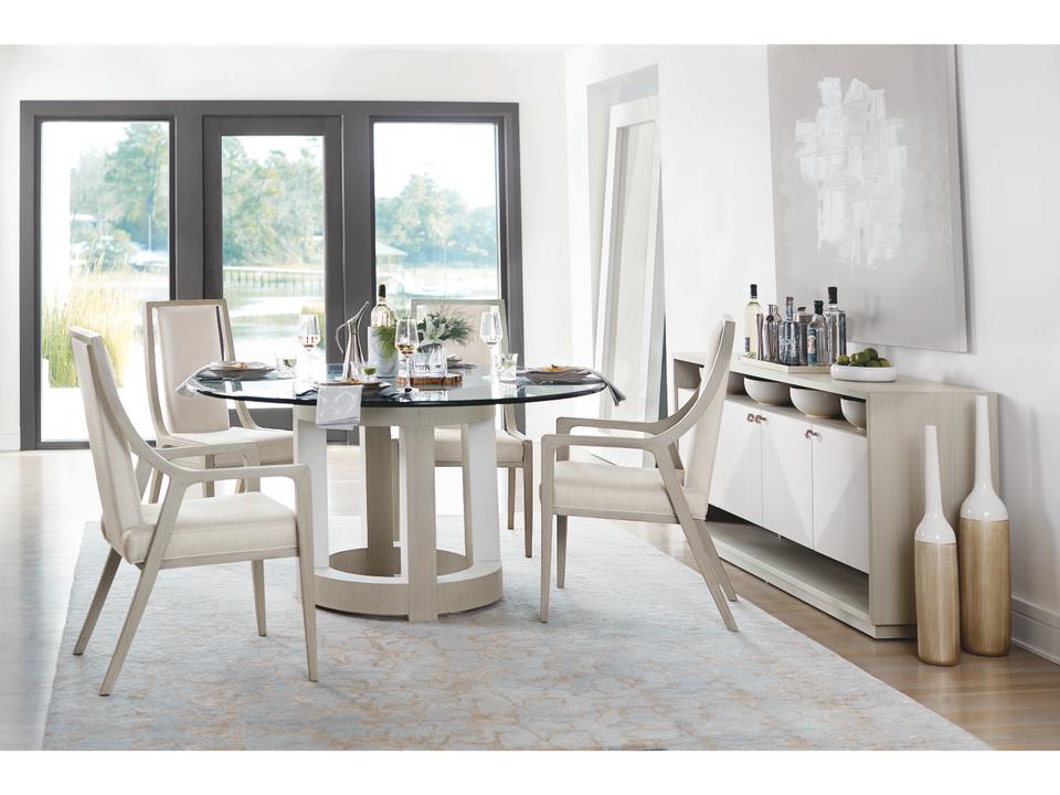 Axiom Poplar Wood Dining Room Set