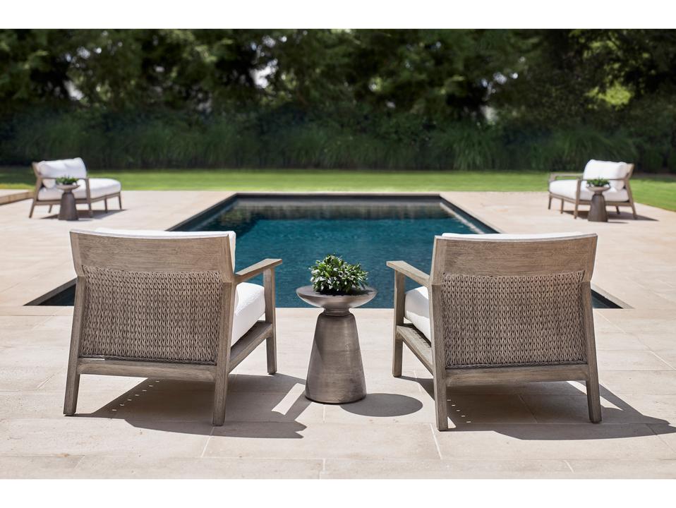 Catalan Wood Cushion Lounge Set