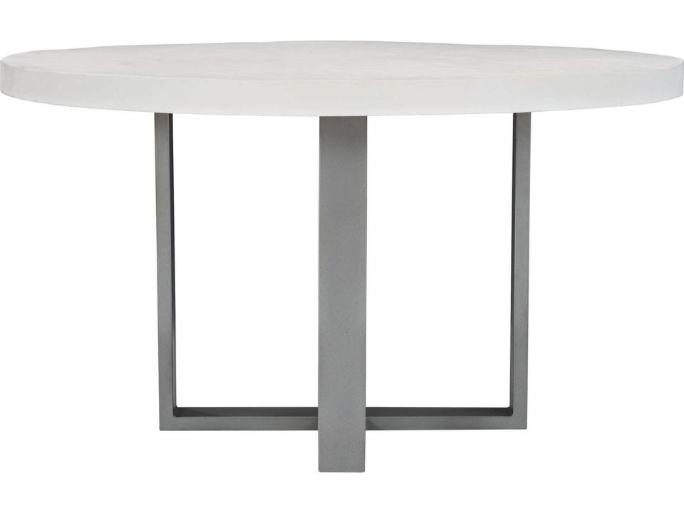 Outdoor Dining Table Del Mar Round Concrete