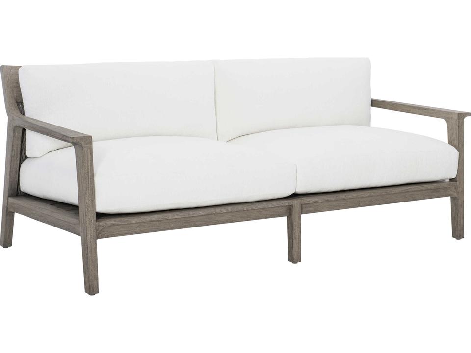 Ibiza Outdoor Sofa Teak Frame Weathered Teak Finish