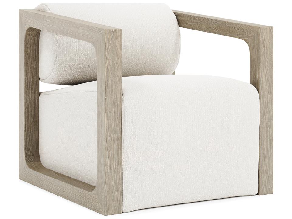 Leilani Outdoor Swivel Armchair in Sea Oat Teak