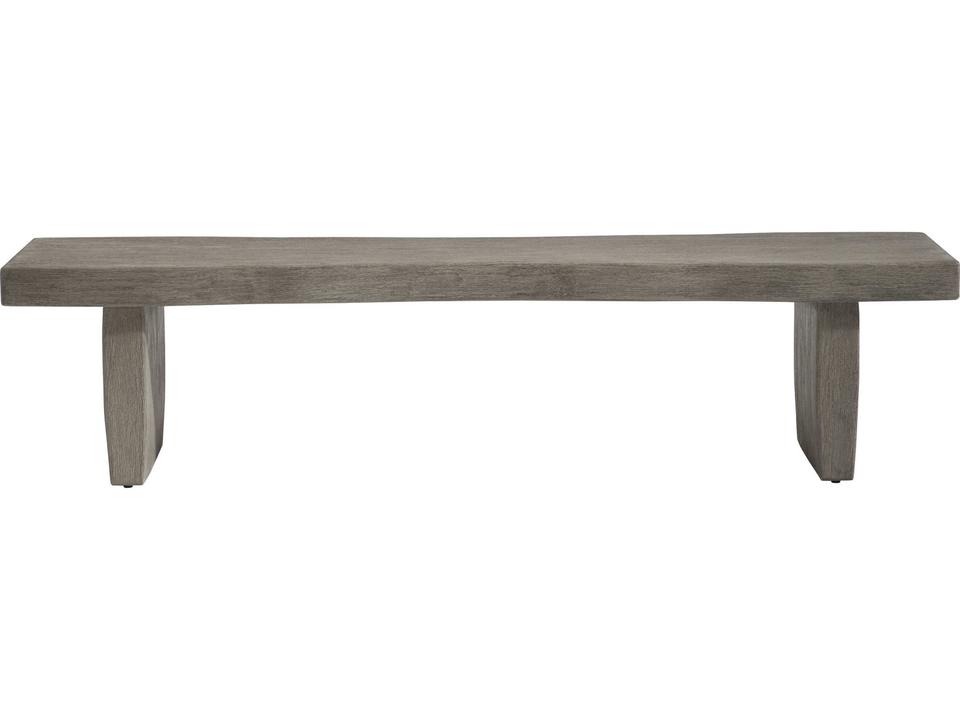 Kona Live Edge Teak Outdoor Bench
