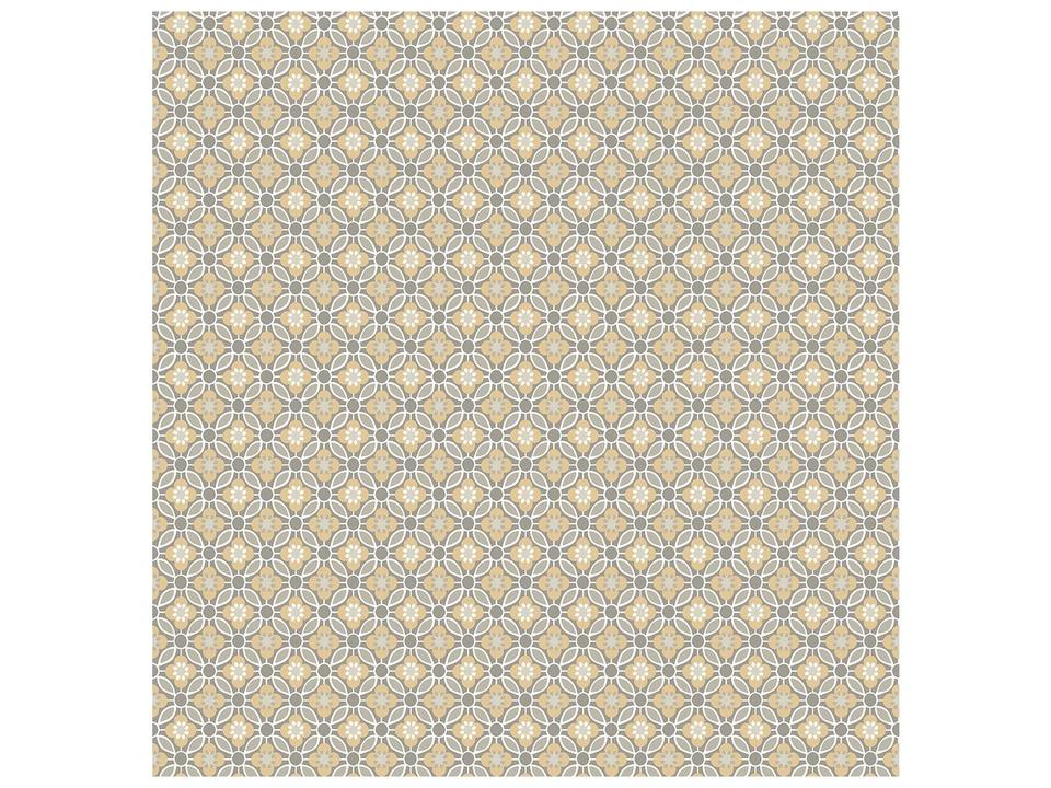 A-street Prints Audra Mustard Floral Wallpaper