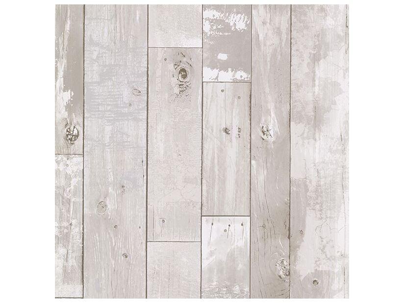 Texture Trends Ii Ashwile Cream Wood Wallpaper