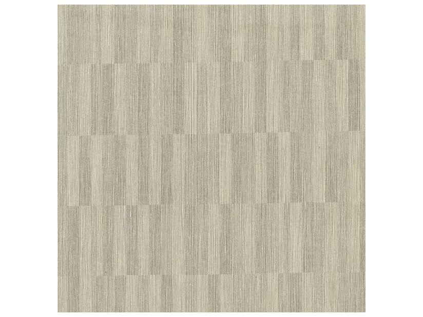 Warner Textures Barie Taupe Vertical Tile Wallpaper