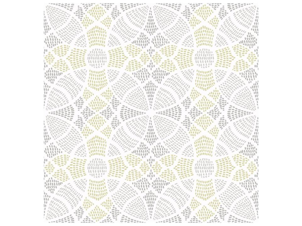 A-street Prints Zazen Yellow Geometric Wallpaper
