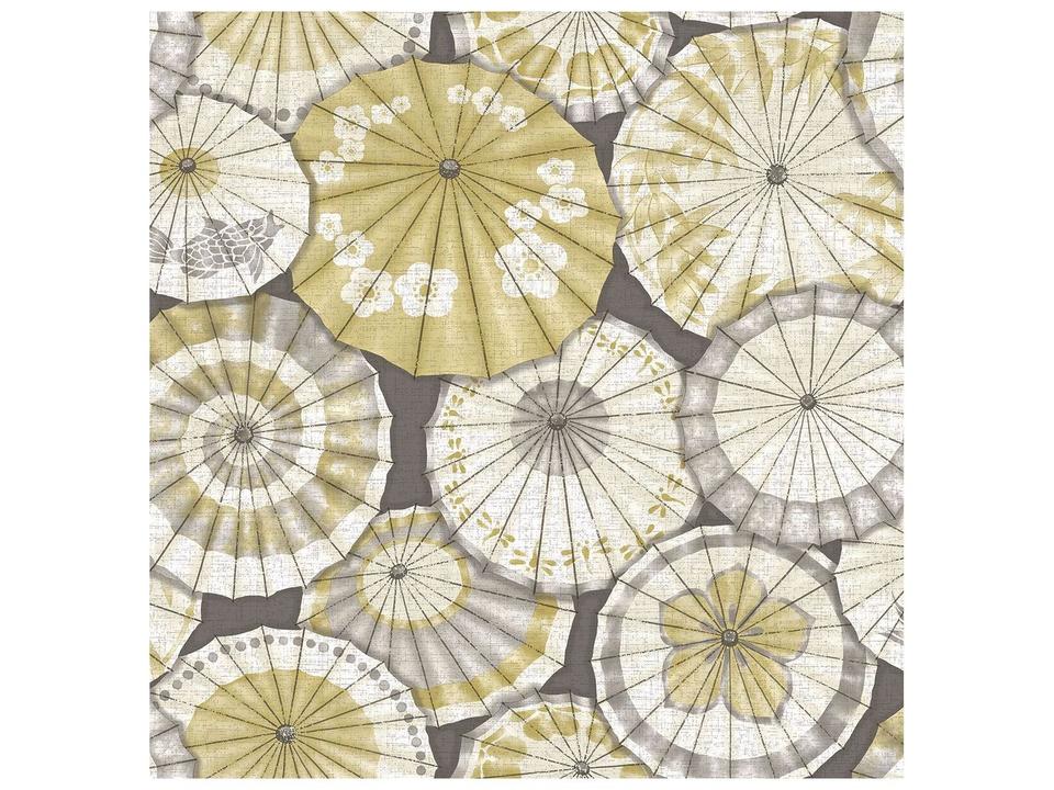 A-street Prints Mikado Ochre Parasol Wallpaper