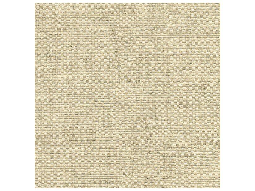 Warner Textures Caviar Cream Basketweave Wallpaper