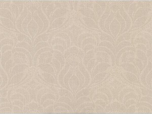 Warner Textures Sandor Cream Damask Wallpaper
